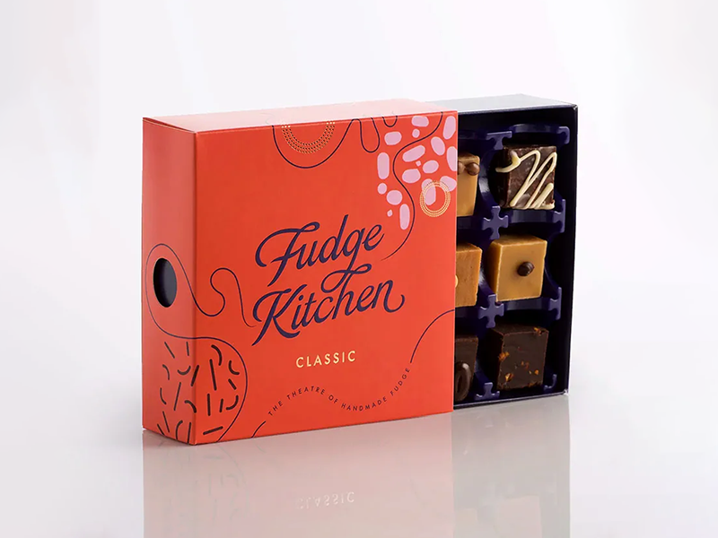 CUSTOM FUDGE BOXES